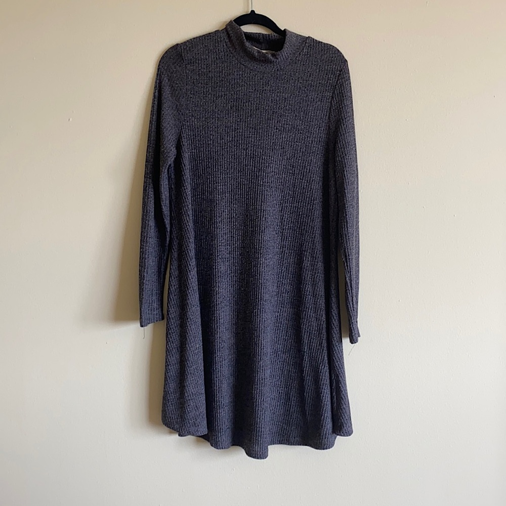 Long sleeve sweater dress